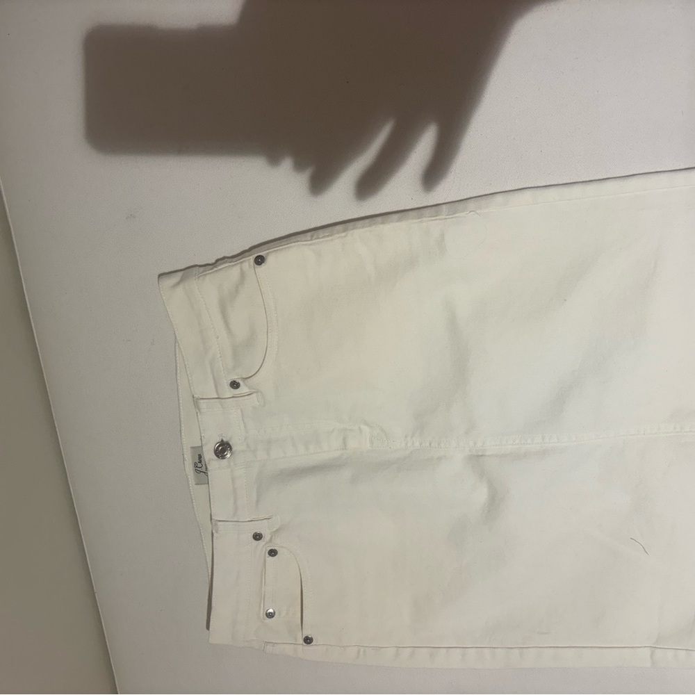 J. Crew Cream Denim skirt